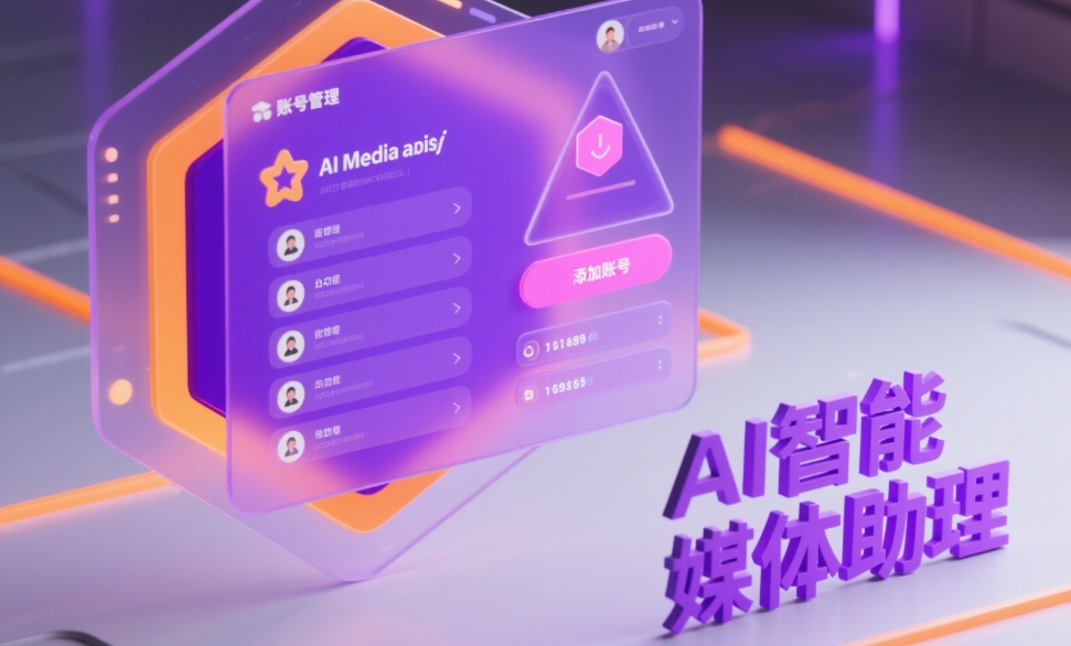 推荐专业的自媒体发布工具自动检测账号登录状态，异常及时提醒