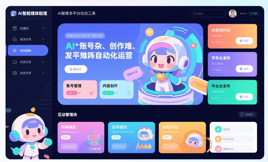 福建靠谱的自媒体发布系统哪家好AI对话生成内容+自动发布，解决选题难